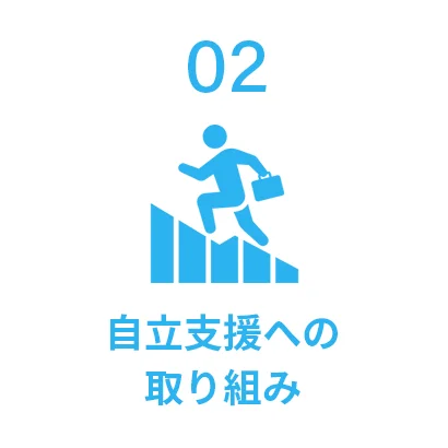 02 自立支援への取り組み